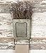 Colonial Tin Works Colonial Tin Works Galvanized Steel Vintage Dalton Wall Box with Towel Bar, Galvanised  - Image 2