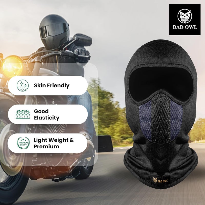 BADOWL Full Face Balaclava for Men & Women - UV Protection, Breathable & Stretchable Fabric, Lightweight & Comfortable, Perfect for Biking, Cycling & Outdoors - Image 3
