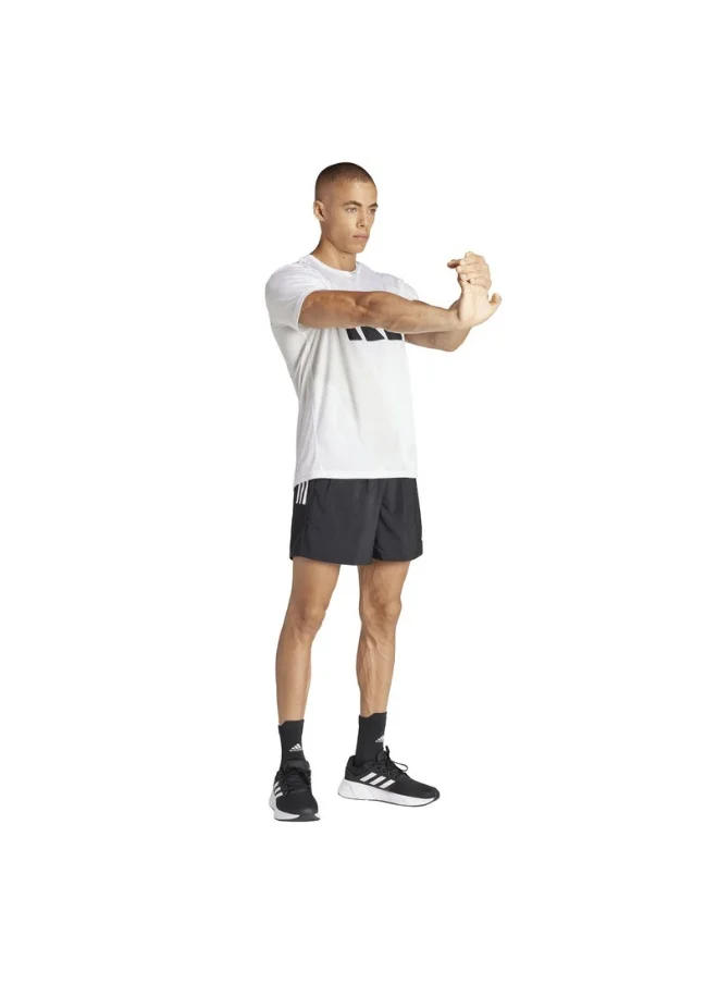 Adidas adidas RUN IT TEE White Running T-SHIRTS for Men - XS
