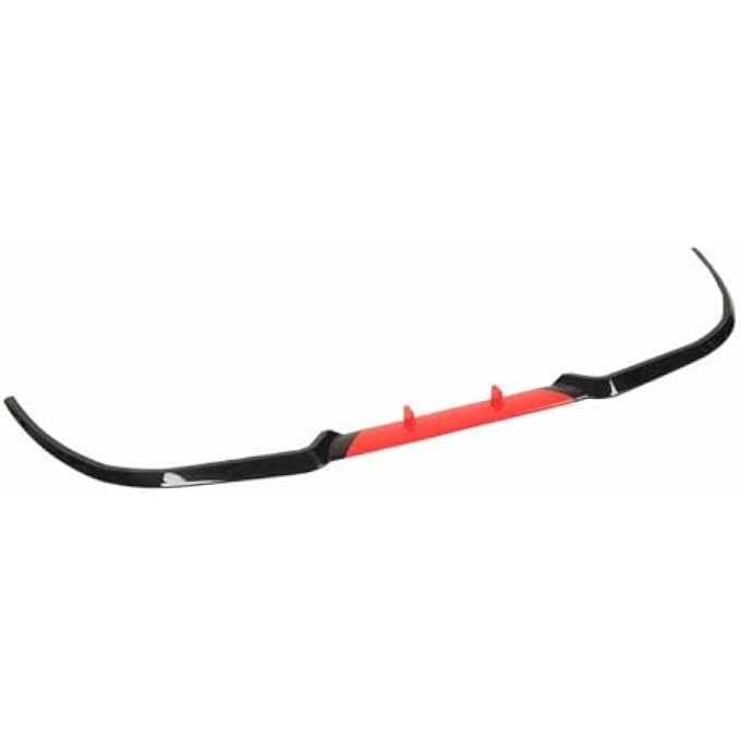 TOPINCN Front Bumper Lip Impact Resistant Splitter Fit for Seat, Sporty Style for Lane Scratch Protection (Red) - Image 2