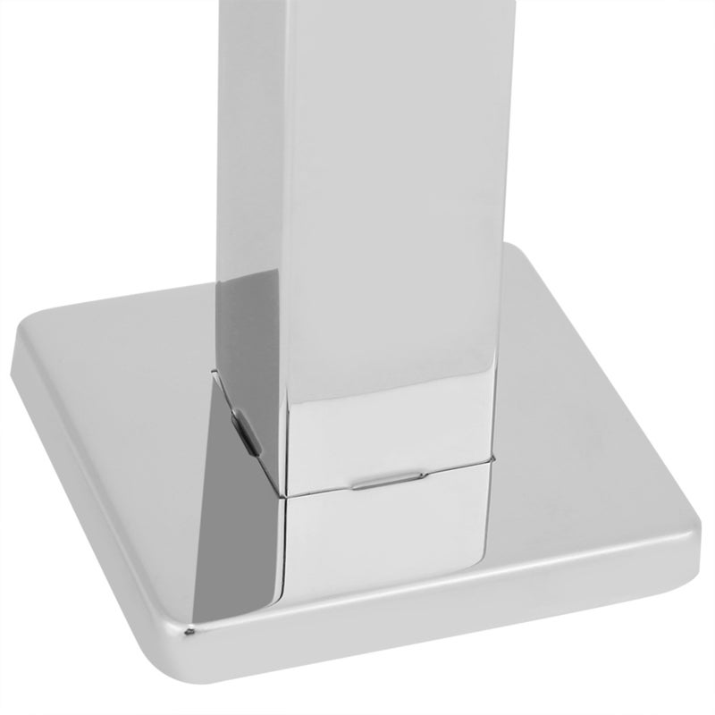Shower Extension Arm: 304 Stainless Steel Wall Mounted - Durable Rust-Resistant Construction With Decor Cover for Bathroom Bathing Use - Image 3