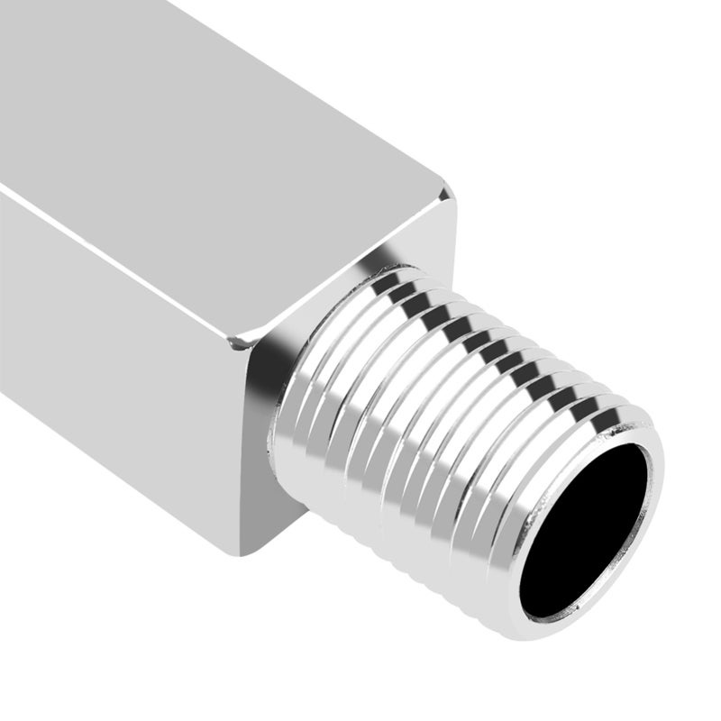 Shower Extension Arm: 304 Stainless Steel Wall Mounted - Durable Rust-Resistant Construction With Decor Cover for Bathroom Bathing Use - Image 4