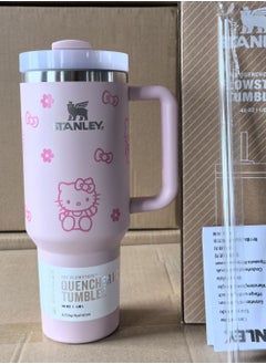Quencher H2.0 Stainless Steel Vacuum Insulated Tumbler with Lid and Straw for Water, Iced Tea or Coffee, Smoothie and More,  40oz/1.18L