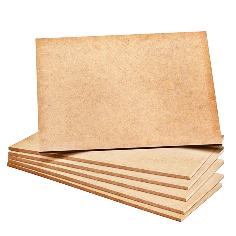 ORMANGO Pack of 6 MDF Boards for Art and Craft Different Size Craft Board with Light Colour and Smooth Finish (5.0 Millimetres, 11X14) - Image 1