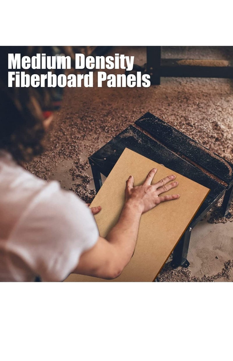 ORMANGO Pack of 6 MDF Boards for Art and Craft Different Size Craft Board with Light Colour and Smooth Finish (5.0 Millimetres, 11X14) - Image 5