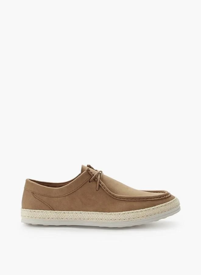 ببرمنة Men Lace-Up Espadrilles