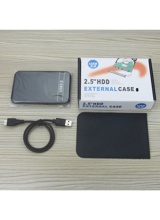 Generic Micro 3.0 High Speed Mobile Hard Disk Box 2.5 Inch SATA Serial Port Solid State Mechanical Hard Disk Box-Color:U25SX3.0-S White  - Image 5