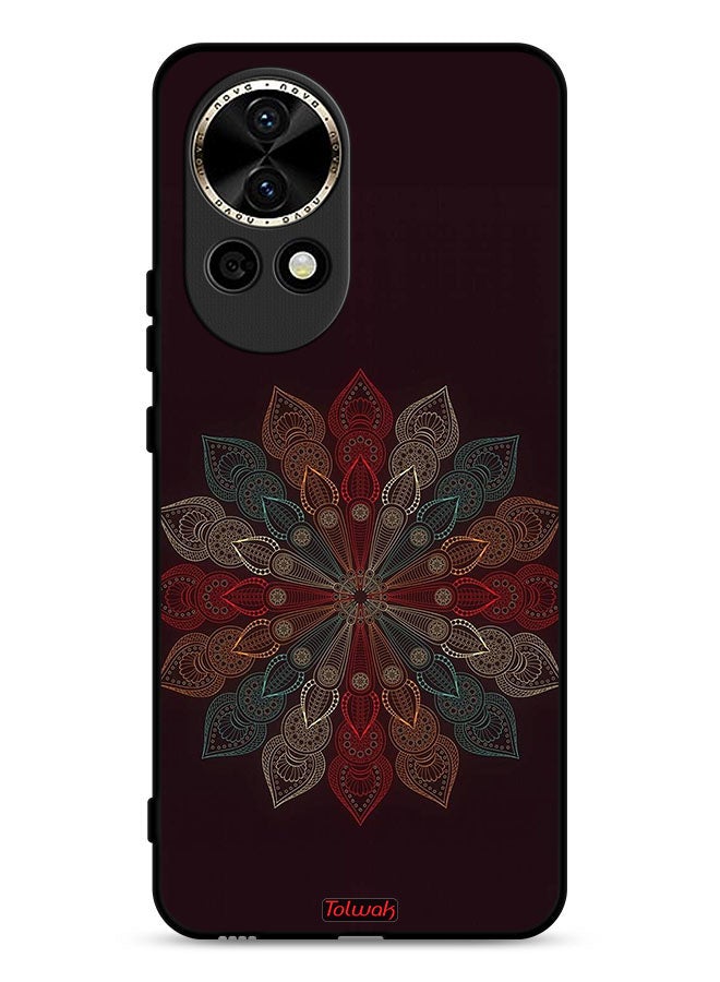 Tolwak Huawei nova 13 5G Protective Case Cover Mandala Flower Art - Image 1
