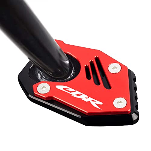 Velospeed For CBR300R 20142020 CBR500R 20132020 CBR650R 20192021 Motorcycle CNC Support Extension Plate Kickstand Side Stand Pad cbr 300r 500r 650r Accessories red - Image 3