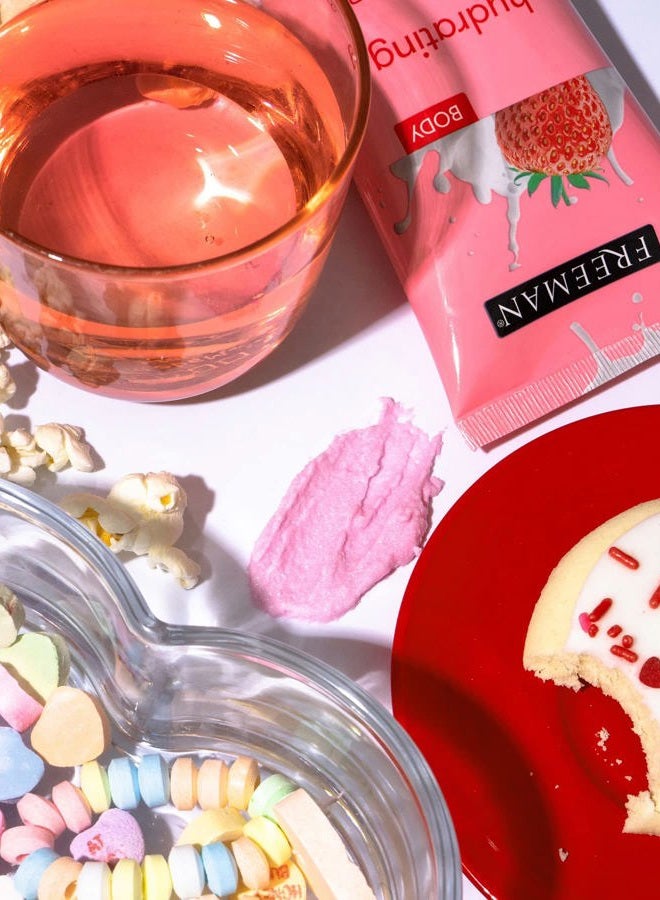 Freeman Strawberry Milk Body Scrub - Image 5