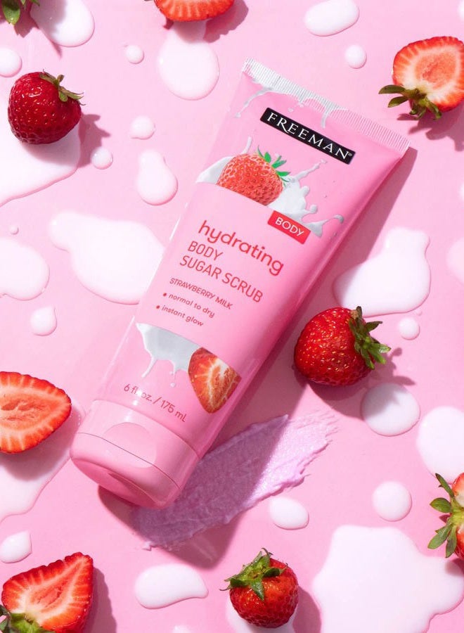 Freeman Strawberry Milk Body Scrub - Image 4