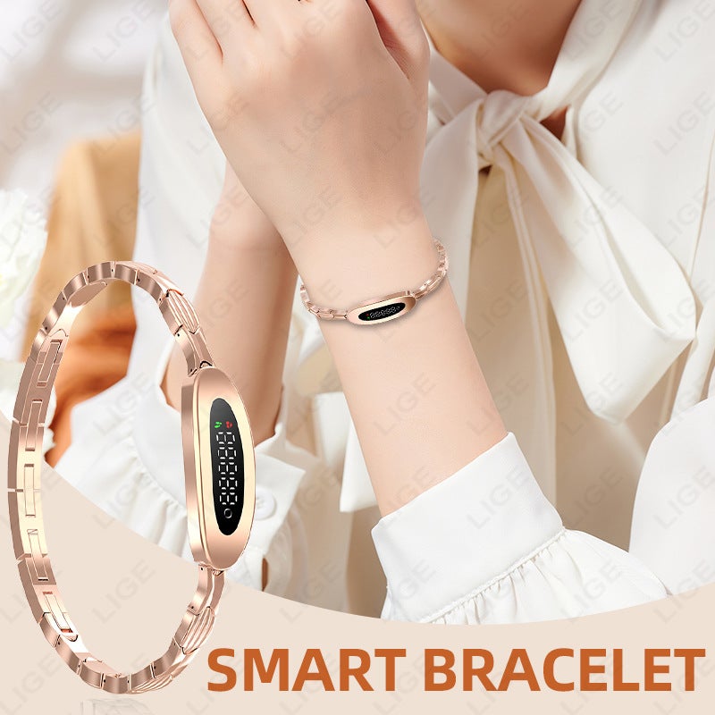 New Model S9 Smart Bracelet Heart Rate Blood Oxygen Sleep Monitoring Step Counter Remote Control Camera Women'S Smart Bracelet - Image 4