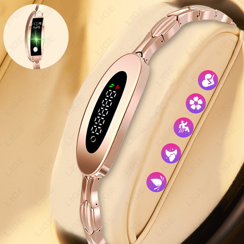 New Model S9 Smart Bracelet Heart Rate Blood Oxygen Sleep Monitoring Step Counter Remote Control Camera Women'S Smart Bracelet - Image 2