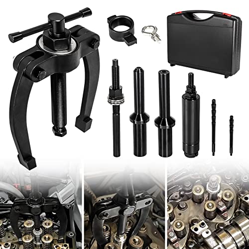 YOOWEE Compatible with Volvo Mack Truck Injector Nozzle/Cup/Sleeve/Tube Remover & Installer Tool Kit Work on D11 D12 D13 D16 FM12 MP7 MP8 MP10 Engine Replaces 9986174 88800387 88800196 - Image 1
