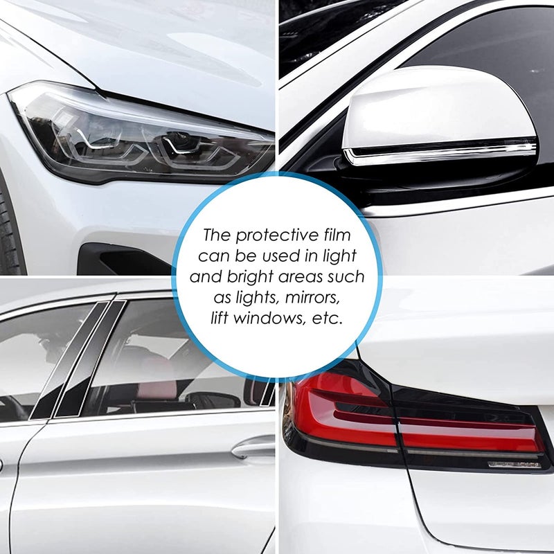 Sun Bird SUNBIRD Transparent Wrapping Self-Adhesive Film Scratch Resistance, Dust Protection, Brightening Car Protective Resistant Film for Use As Car, Bike (50cm X 5 Feet) - Image 5