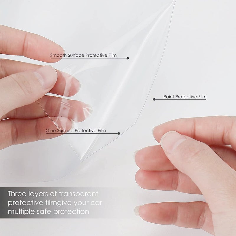Sun Bird SUNBIRD Transparent Wrapping Self-Adhesive Film Scratch Resistance, Dust Protection, Brightening Car Protective Resistant Film for Use As Car, Bike (50cm X 5 Feet) - Image 2