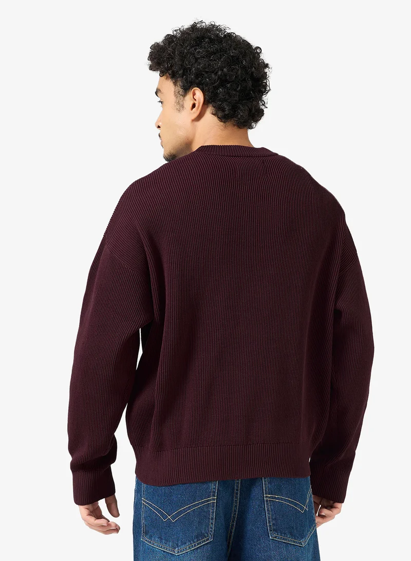 JACK & JONES Knitted Crew Neck Sweater