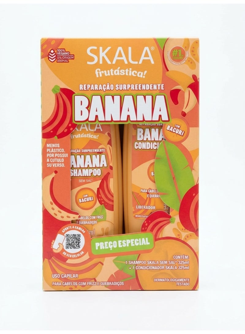 Banana Bacori Fruit Conditioner  325 Ml +325 Ml