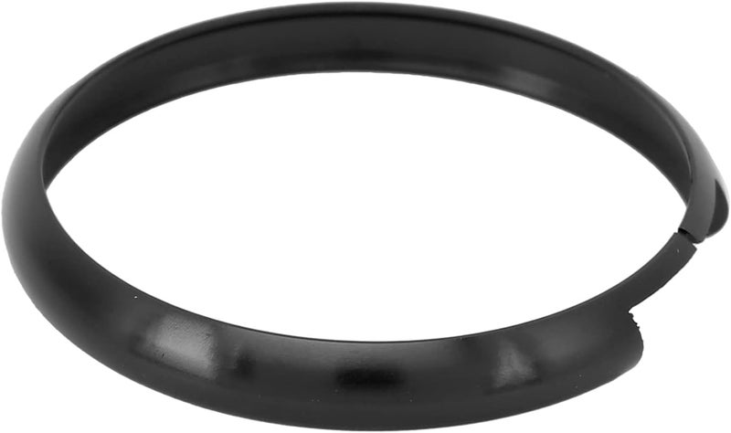 Aluminum Alloy Remote Key Trim, Decorative Ring for MINI R55 R56 R57 R58 R59 R60, Protect Scratches & Dents, Made of , , Fine Workmanship, Prevent Fading, Direct (Black) - Image 1