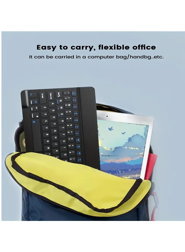 8 Inch Portable Lightweight Wireless Keyboard with Mouse - Image 5