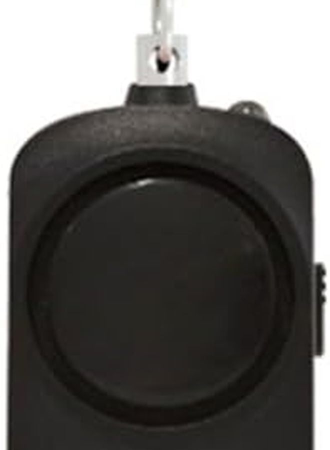 سلسلة مفاتيح سوداء للنساء مع إنذار 130 ديسيبل جهاز تنبيه أمني شخصي عالي الصوت - Image 4