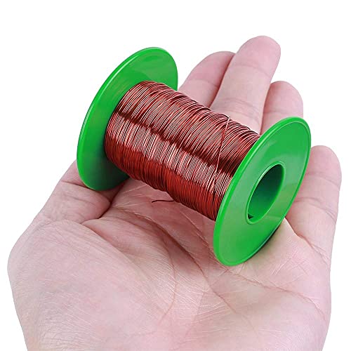 Glopro 50Mtr (25 Gauge / 0.51mm) Enameled Copper Wire | High Conductivity Wire for Electrical Winding, Science Projects, DIY Crafts & Jewelry Making | Flexible, Durable & Corrosion-Resistant - Image 4
