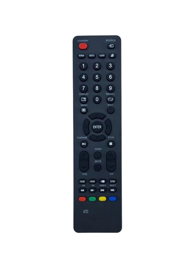 ATC Remote Control For Atc Tv Lcd Led Black 