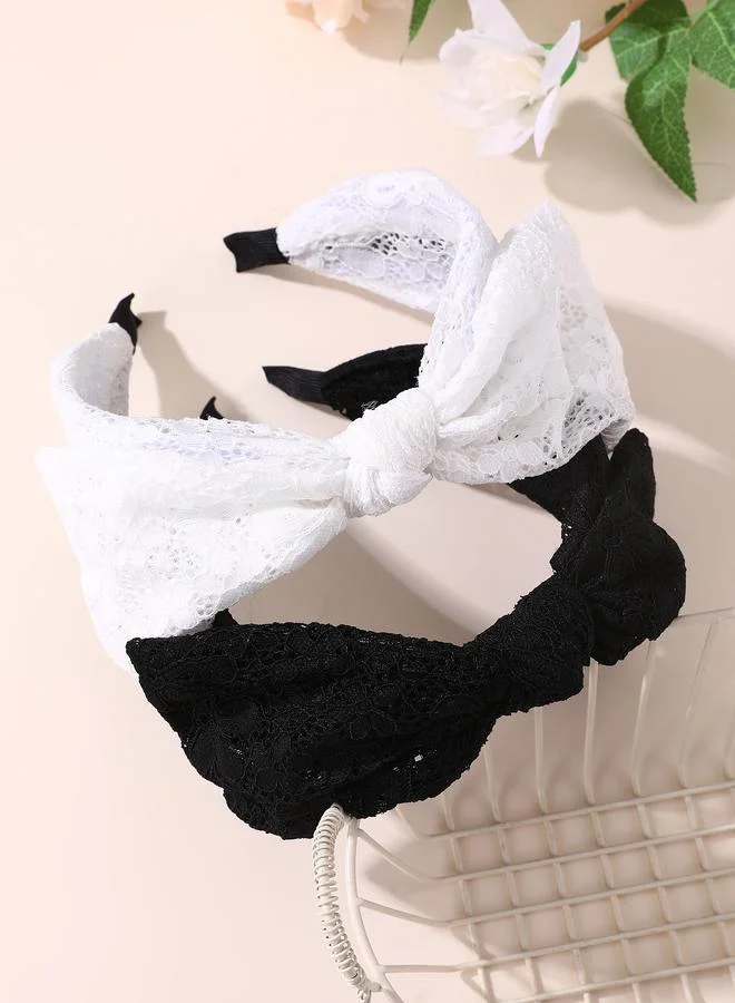 Take Two Set of 2 - Lace Bow Headband