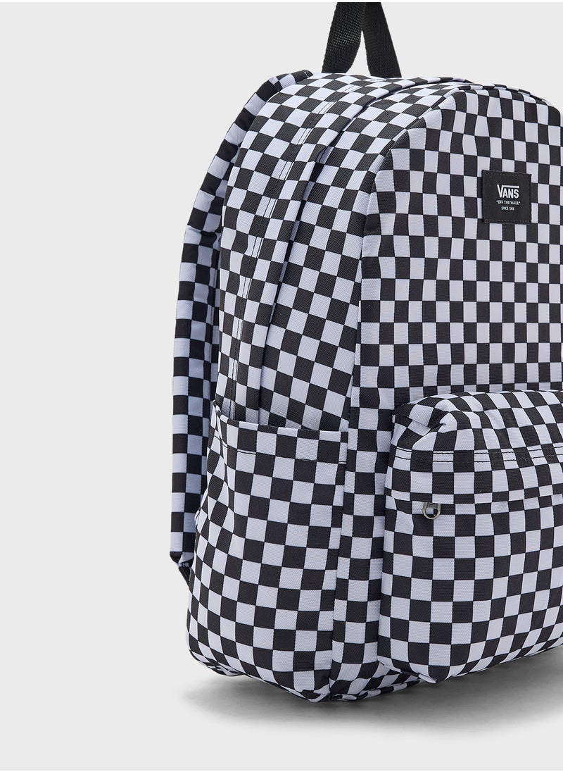 VANS Old Skool Grom Check Backpack  - Image 3