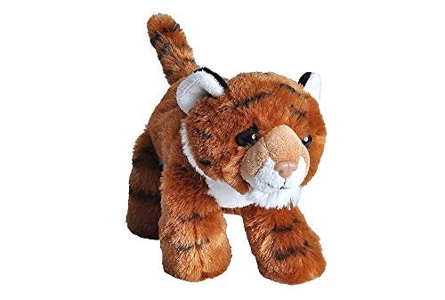 Wild Republic Tiger Plush, Stuffed Animal, Plush Toy, Gifts for Kids, Hug’Ems 7" - Image 1