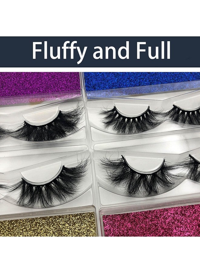 mikiwi Mink Lashes Bulk Mikiwi 6 Styles 30 Pack 3D Mink Lashes Wholesale1520Mm Fluffy Long Wispy Lashes Real Mink Eyelashes - Image 4