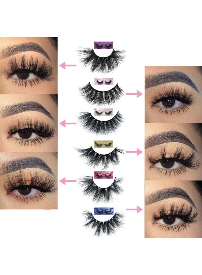 mikiwi Mink Lashes Bulk Mikiwi 6 Styles 30 Pack 3D Mink Lashes Wholesale1520Mm Fluffy Long Wispy Lashes Real Mink Eyelashes - Image 5