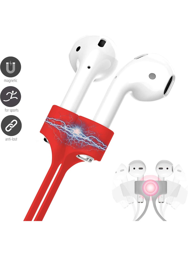 Soft Anti-Lost Silicone Straps for AirPods, Neckband for Wireless Bluetooth Earphones Compatible with Apple AirPods Pro/1st/2nd/3rd Generation - Image 3