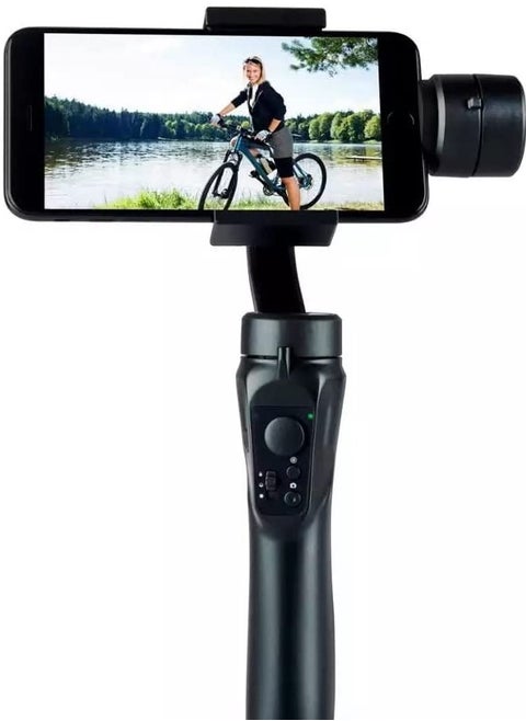 Padom F6 Stabilized Gimbal Bluetooth Handheld Device With Focus And Zoom Functions With long Lifetime