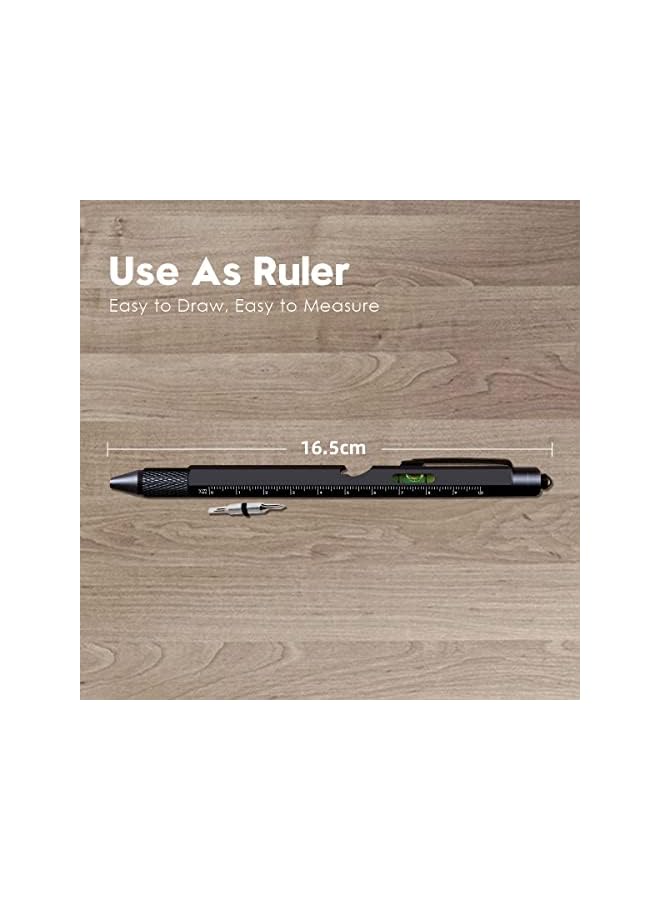 promass Stocking Stuffers Gifts for Men, 9 in 1 Multitool Pen, Cool Gadgets for Men, Gifts for Dad, Stocking Stuffers for Men, Unique Christmas Gifts for Men, Husband, Dad, Dad Gifts from Daughter - Image 2