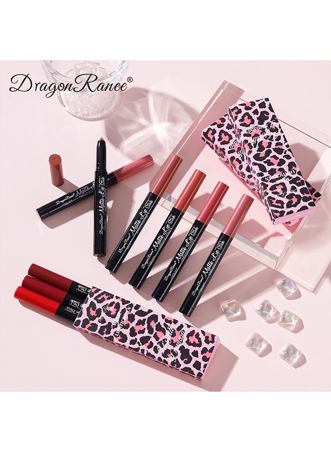 Dragon Ranee 3 Pieces Matte Lipstick Pen，Nude Matte Lipstick Set,Matte Lipstick,Matte Lip Gloss,Velvet Lipstick Matte Lip Stain,Long Lasting Waterproof Lip Gloss Lipstick for Women Makeup,#B - Image 4