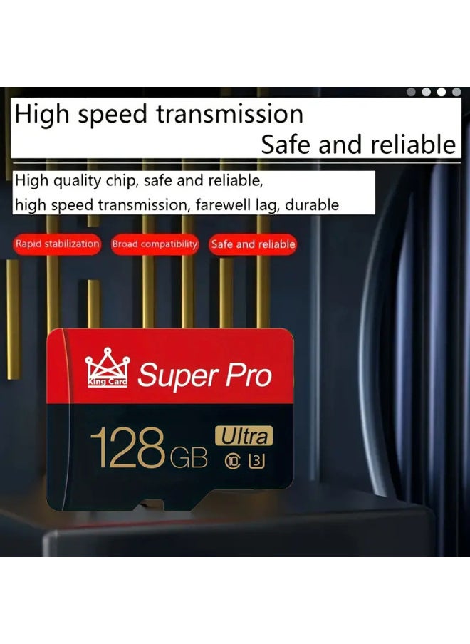 Memory Card 512GB Memory Card 256GB TF Card Mobile Phone 128G Camera Monitoring Visual Driving Recorder TF-Capacity:256GB