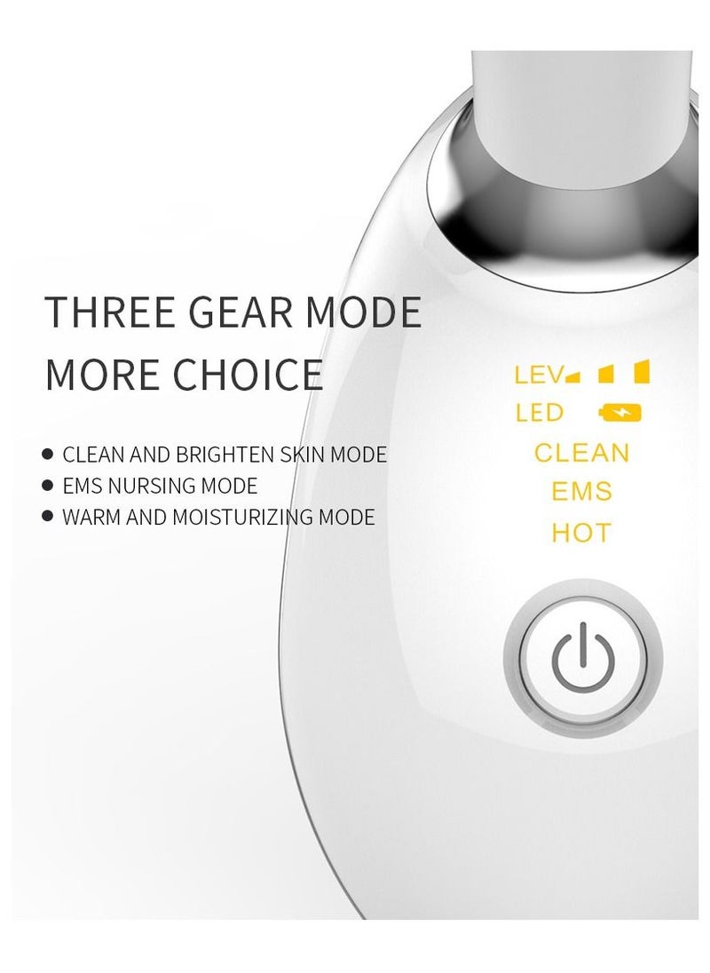 DUNISO - Firming Wrinkle Device for Neck Face,with 3 Color Modes, Double Chin Reducer Vibration Massager 42℃ Heat Vibration For Wrinkles Appearance and Skin Care, Tightening, Smooth - Image 1
