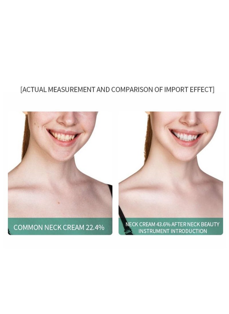 DUNISO - Firming Wrinkle Device for Neck Face,with 3 Color Modes, Double Chin Reducer Vibration Massager 42℃ Heat Vibration For Wrinkles Appearance and Skin Care, Tightening, Smooth - Image 1