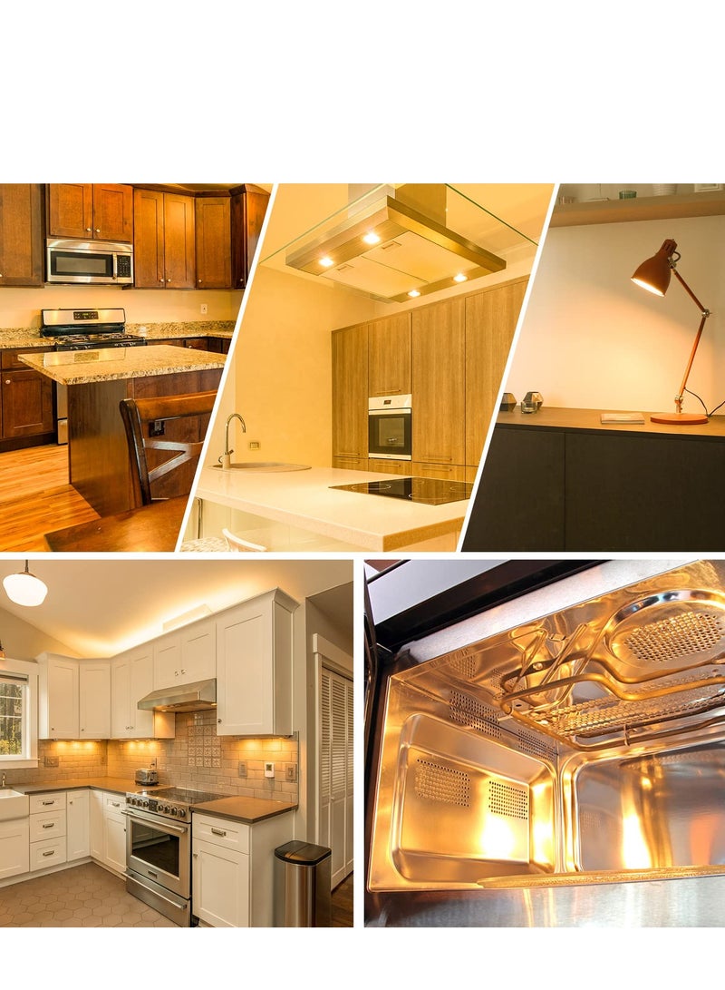 Zikra 12 Pack G8 Halogen Light Bulbs JCD Type Under Cabinet Puck Lamp Undercabinet Microwave Oven Stove Top Kitchen - Image 5