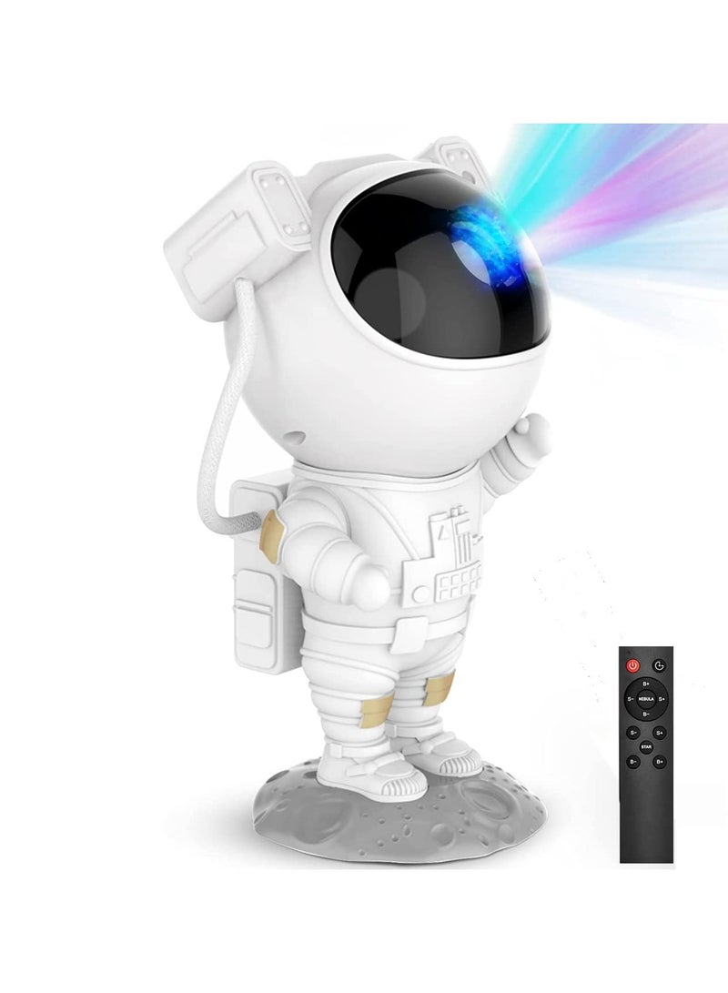 فلوشرينيك مصباح ليلي على شكل مجرة من Starry Sky Projector - مصباح LED على شكل سماء مرصعة بالنجوم وسديم الفضاء مع مؤقت وجهاز تحكم عن بعد، ديكور جمالي لغرفة الأطفال، مناسب لأعياد الميلاد والمناسبات الخاصة. - Image 1