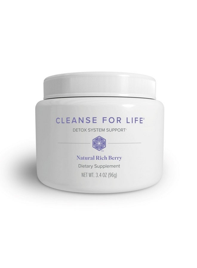 Isagenix Cleanse for Life - Powder Supplement for Cleanse Drink with No Laxatives or Diuretics - Support Metabolism with Vitamin B12 & Niacin - Natural Rich Berry -3.4 Oz (16 Servings) - Image 1