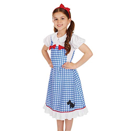 fun shack Dorothy Costume for Girls, Wizard of Oz Costumes for Kids, Girls Halloween Costume, Halloween Costume for Kids, Medium - Image 2