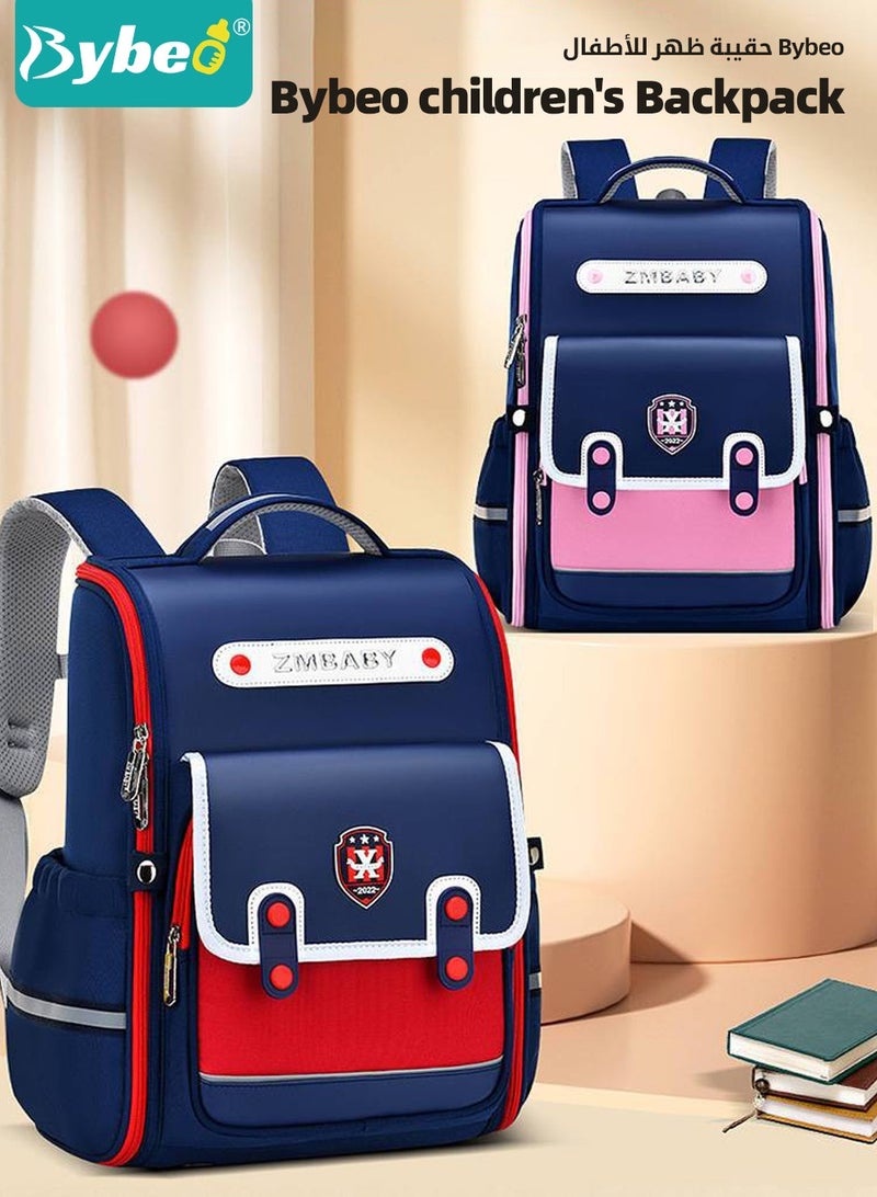 بيبو حقيبة مدرسية للأطفال، حقيبة ظهر للأطفال، حقيبة ظهر مدرسية لطلاب المدارس الابتدائية، حقائب مدرسية مقاومة للماء للأولاد والبنات، حقائب مدرسية ابتدائية، سعة كبيرة وخفيفة الوزن - Image 2