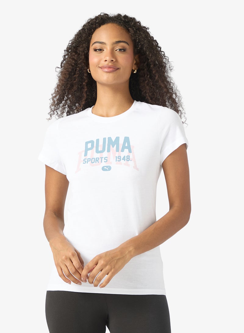 PUMA Graphic Varsity T-Shirt - Image 1