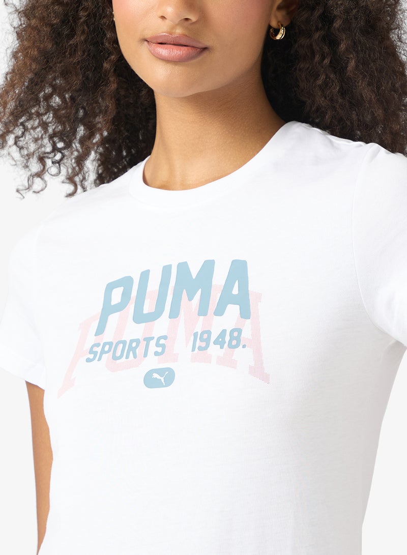 PUMA Graphic Varsity T-Shirt - Image 3