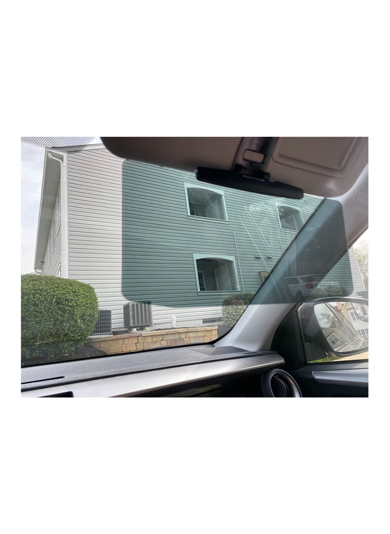 HD Visor, Sunshade Extender for Car, Sun Visor Extender, 72.5% Strong Light Blocking Rate, Anti-Glare Car Visor Protect, for Windshield, from Sun Glare, Snow Blindness and UV Rays, Universal Fit