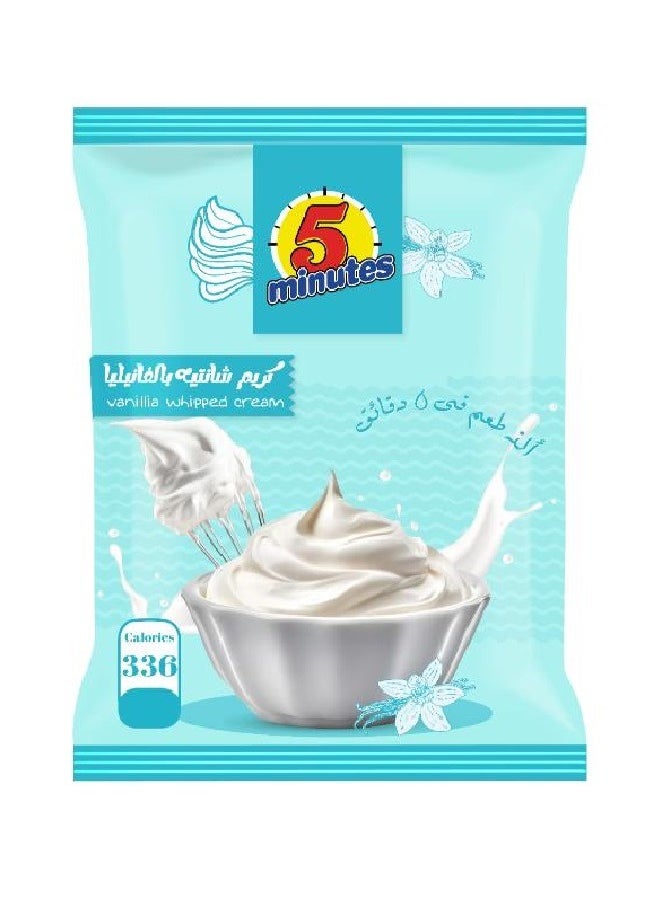 5 minutes Vanilla Whipped Cream Mix 45g 