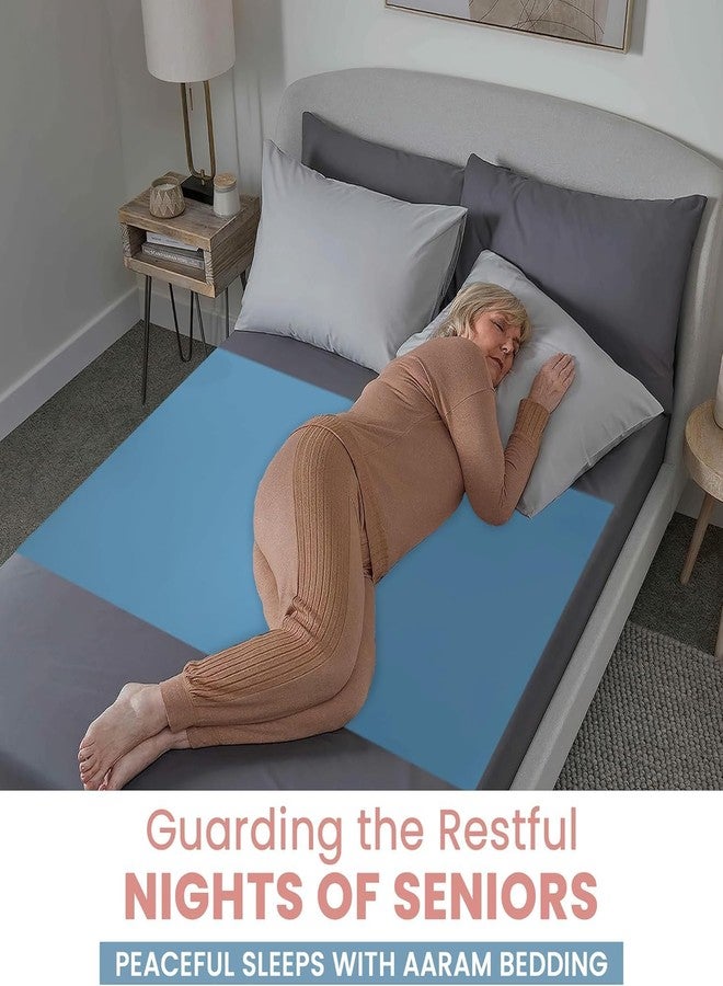 OTICA Mackintosh Waterproof Rubber Bed Sheet (1 Meter) - Reusable Dry Oilcloth Protector for Adults (Elderly Incontinence) & Babies (Bedwetting) | Bed Protector Mat for Hospital & Home Use - Image 4