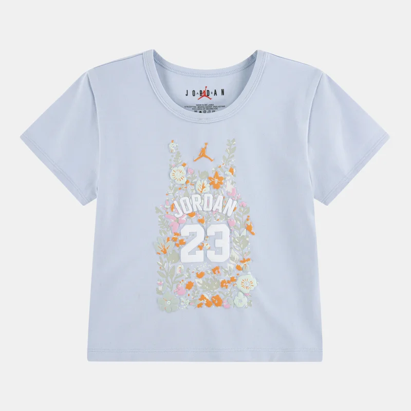 Kids' Floral Jersey T-Shirt (Older Kids)